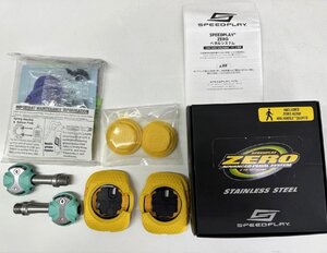 スピードプレイ SPEEDPLAY ZERO ステンレスシャフト チェレステ ゼロエアロウォーカブルクリート 新品 レターパックプラス送料無料