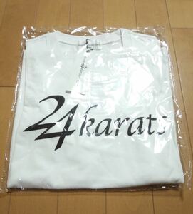 新品半額出品☆EXILE LDH 24karats ロンT 白×黒 ホワイト×ブラック☆Sサイズ