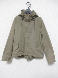 B:MING by BEAMS ビーミングバイビームス ジャケット パーカー っレディース S カーキグリーン irmri kn2187