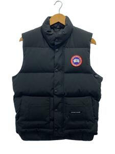 CANADA GOOSE◆ダウンベスト/S/ブラック/クロ//BLK/無地/4133JM/ポリエステル