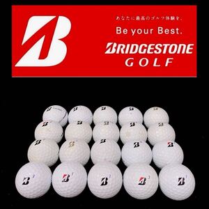 【093】A〜Bランク●ブリヂストン●低価格●ロストボール●ゴルフボール●ツアー B XS●TOUR B XS●20個●1円スタート●BRIDGESTONE