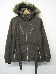 S2810：HELLY HANSEN ヘリーハンセン ジャケット/茶系/M ジャンパー ブルゾン スキージャケット レディース スキーウェア