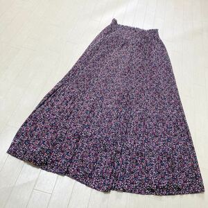 3949☆ BEAUTY&YOUTH UNITED ARROWS ボトムス スカート フレアスカート ロングスカート レディース S 総柄