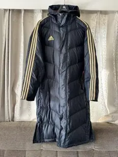 【良品】adidas ダウンベンチコート