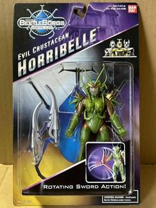 未開封品 Beetleborgs Metallix 『HORRIBELLE』 ビーファイターカブト ビートルボーグ メタリックス Power Rangers パワーレンジャー