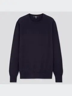 UNIQLO WOMEN コットンカシミヤクルーネックセーター