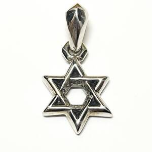 CHROME HEARTS クロムハーツ SV925 STAR OF DAVID スターオブ ダビデ チャーム インボイス 純正品