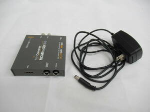 【美品】Blackmagic Design コンバーター Mini Converter - SDI to HDMI 6G ブラックマジックデザイン
