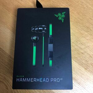 ほぼ未使用　RAZER HAMMERHEAD PRO V2　イヤホン