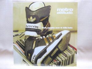 同盤2枚セット/GER ORIGINAL/DJ HYPE - METRO ATTITUDE/KNOWN TO BE THE MASTER FEAT. MASTA ACE/YOU CAN