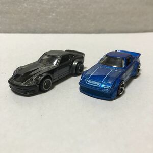 激レア絶版希少！ホットウィール ！ワイルドスピード NISSAN Fairlady Z！MAZDA RXー7！ダイキャストミニカー！２台セット！当時物！