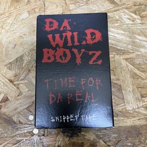 イ HIPHOP,R&B DA WILD BOYZ - TIME FOR DA REAL SNIPPET TAPE シングル!!! TAPE 中古品