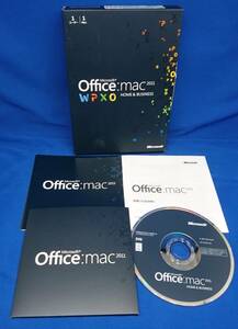 Microsoft Office for Mac Home and Business 2011 Word,PowerPoint,Excel,Outlook