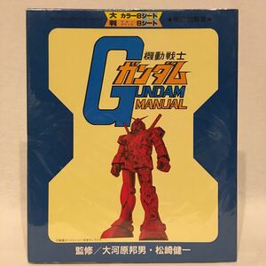 珍品 当時物 昭和56年 機動戦士ガンダム マニュアル本 説明書 大河原邦男 イラスト 設定資料集 シャア メカニック ザク ドム THE ORIGIN