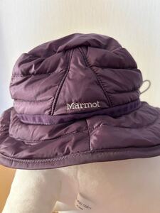 Marmot マーモット ハット ダウン ダウンハット サファリハット フェザー パープル レディース