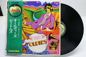 [TK3803LP] LP ビートルズ/オールディーズ ②　帯付き 値段修正 ライナー歌詞 ジャケ状態並み 盤キズ有るが音質良好 ￥1000スタート！