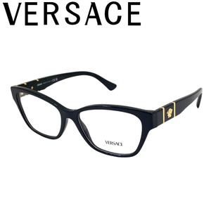 VERSACE メガネフレーム ブランド ヴェルサーチェ ベルサーチ ブラック 眼鏡 0ve-3344-gb1