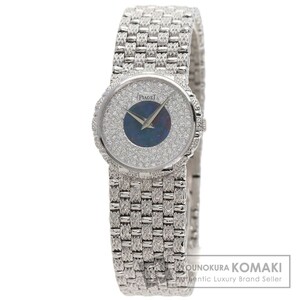 PIAGET ピアジェ 924D23 トラディション 腕時計 K18ホワイトゴールド K18WG レディース 中古