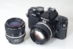 ★訳あり大特価★NIKON ニコン FM2 / NIKKOR 50mm F1.4 / NIKKOR 28mm F2.8#1920