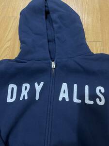 未使用　本物　HUMAN MADE ヒューマンメイド　DRY ALLSジップパーカー2XL ネイビー