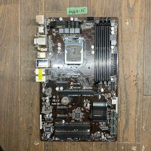 MG6-15 激安 マザーボード ASRock H87 Pro4 LGA1150 通電確認済み ジャンク