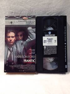 ★4608★送料込み★VHS　Frantic　フランティック　ハリソンフォード　USA版　ビデオテープ 