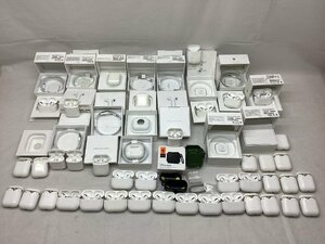 ■Apple アップル AirPods エアポッツ まとめ売り 動作不明品 第1G×19 第2G×17 片耳のみ×1 ケースのみ８ 空箱×４ ジャンク品 /4.21kg■