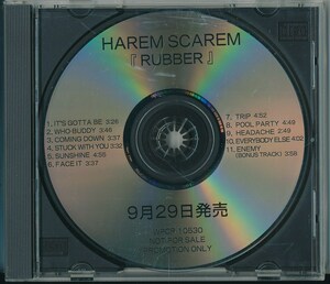 HAREM SCAREM / RUBBER /中古CD！71448