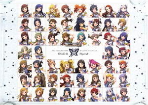 アイドルマスター　THE IDOLM@STER　MILLION THE@TER　WAVE 01　Flyers!!!　クリアポスター　A2サイズ　約59.4×42cm