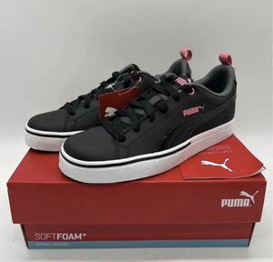 【22.5cm】新品 PUMA BREAK POINT VULC BG プーマ ブレークポイント VULC BG キッズ スニーカー(373633-04) 5101