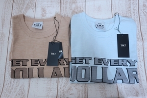 6-5587/TMT 半袖Tシャツ GET EVERY DOLLAR 2点セット ●