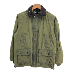 00年代 イングランド製 Barbour バブアー BEDALEビデイル オイルドジャケット オリーブ (メンズ C36/91CM) 中古 古着 R3589