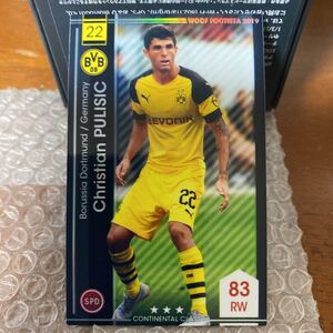 ◆WCCF FOOTISTA 2019 クリスチャン・プリシッチ Christian PULISIC Dortmund RU前◆