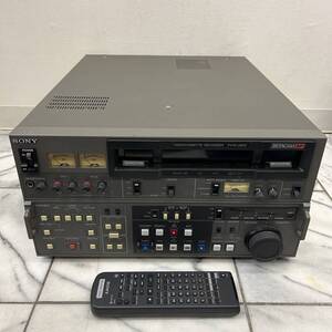 ジャンク 通電のみ確認済み SONY PVW-2800 ソニーベータカムSP ビデオカセットレコーダー SN.12501