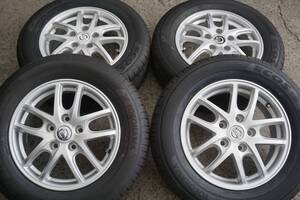 イボ残 9分～ ヨコハマ エコスES31 195/65R15 日産純正 OP エスティーロ C27 C26 C25 ランディ ラフェスタ ライダー オーテック*503n