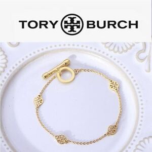 新品未使用　 TORY BURCH　トリーバーチ　ブレスレット　ゴールド　プレゼント