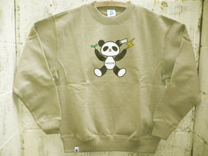 WWF(自然保護団体)★　リヴァースウィーブ・スウェットシャツ新S KH T-14panda★希少