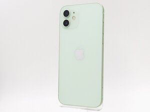 ◇【au/Apple】iPhone 12 64GB SIMロック解除済 MGHT3J/A スマートフォン グリーン