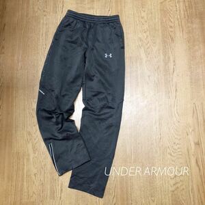 UNDER ARMOUR◇アンダーアーマー/メンズSM /REGULAR /coldgear ロングパンツ ジャージパンツ 裏起毛 裾ファスナーあり スポーツウェア 古着