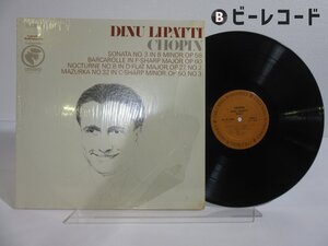 リパッティ「ショパン ピアノ・ソナタ 第3番 他」LP（12インチ）/Odyssey(32 16 0369)/クラシック