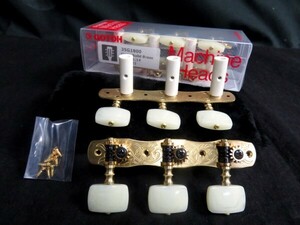 ★新品セール/最安値★GOTOH／35G1800-EI-SB◆国産 最高精度！ ゴトー 高品質 糸巻き/マシンヘッド◆クラシック/ガットギター用 35mm Brass