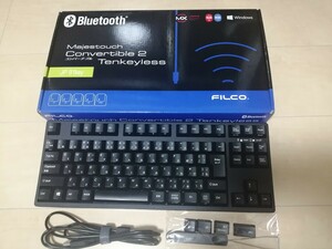FILCO Majestouch Convertible2 Tenkeyless JP91key Bluetooth TKL テンキーレス キーボード