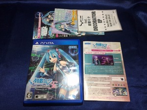 中古A★初音ミク ProjectDIVA F 2nd★PS Vitaソフト