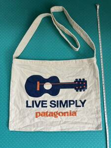 パタゴニア　patagonia リブシンプリー　LIVE SIMPLY オーガニックコットン　ショルダーバッグ　中古品