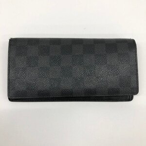 LOUIS VUITTON ルイヴィトン ダミエ グラフィット ポルトフォイユブラザ N62665 TA0192 箱付き 付属品付き【CLAY9033】