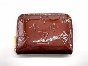 LOUIS VUITTON ルイヴィトン ヴェルニ ジッピーコインパース ボルドー カード入れ 小銭入れ 財布 レディース