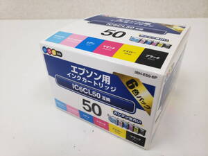 エプソン用　インクカートリッジ　【未開封】　IC6CL50　互換　6色パック　激安１円スタート