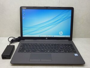 ☆1円☆第8世代☆HP☆250 G7☆Core i5 1.60GHz/8GB/SSD256GB/Sマルチ/無線/Bluetooth/カメラ/Office/Win11 Pro☆