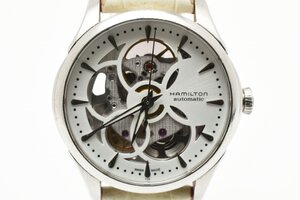 稼働品 ハミルトン スケルトン ラウンド 自動巻き メンズ 腕時計 HAMILTON