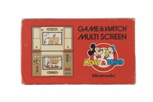 1円～★超希少超美品★ 任天堂 ゲームウォッチ ミッキー＆ドナルド DM-53 Game & Watch Mickey & Donald 元箱 付属品 1982